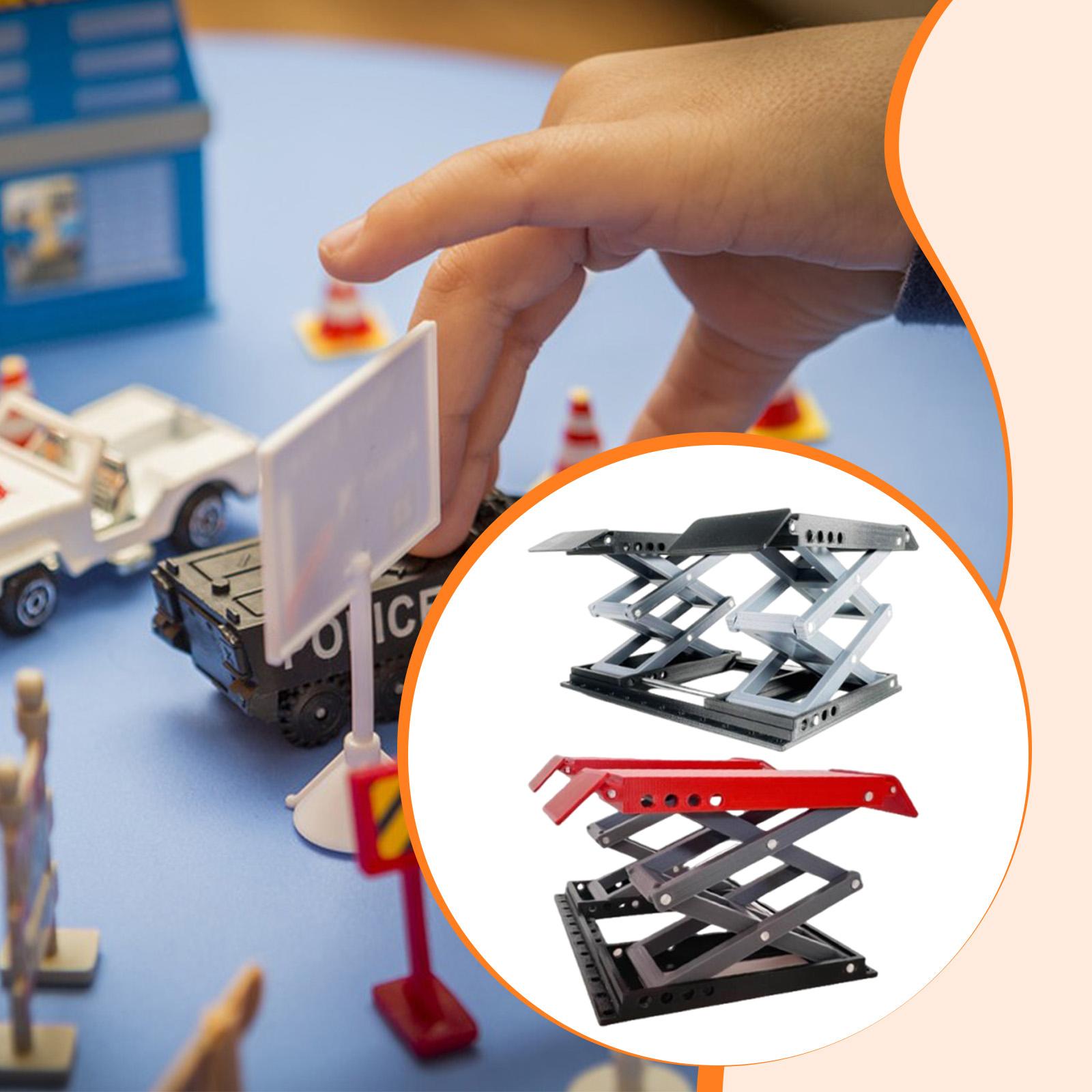 Auto Repair Shop Layout - 1/18 Araba Kaldırıcı Modeli Koleksiyon Simülasyon