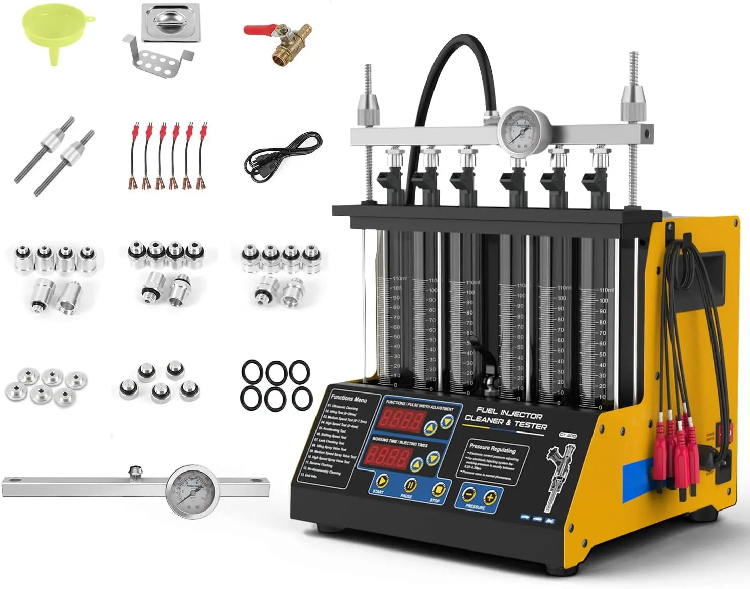 Fuel Injector Tester - CT200 Yakıt Enjektörü Temizleyici Test Cihazı