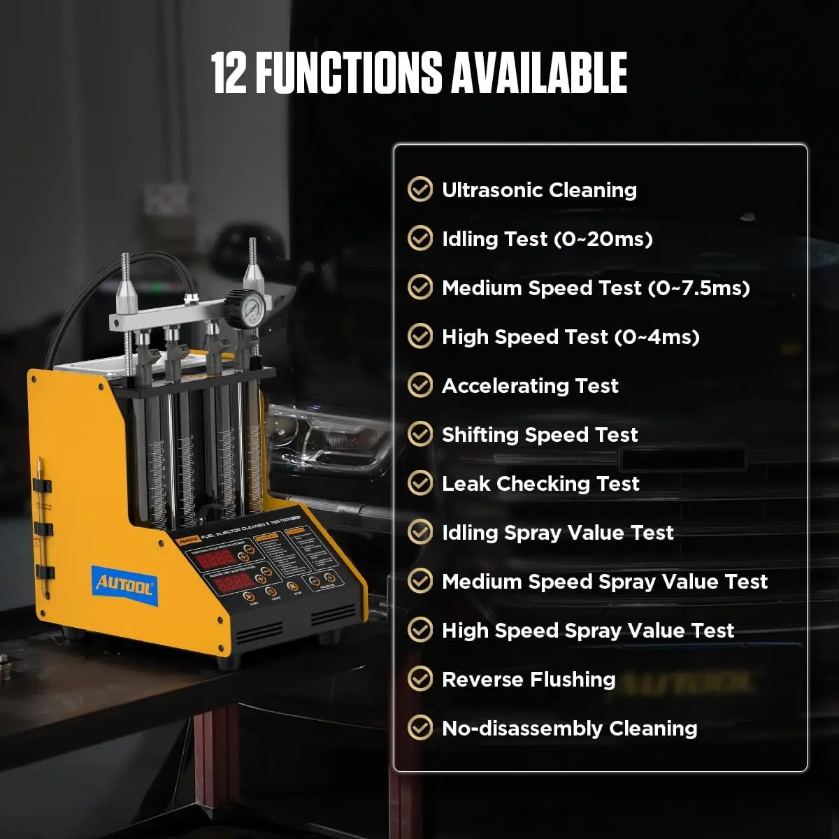 Ultrasonik Yakıt Enjektörü Tem - Fuel Injector Tester incelemesi ve fiyatı