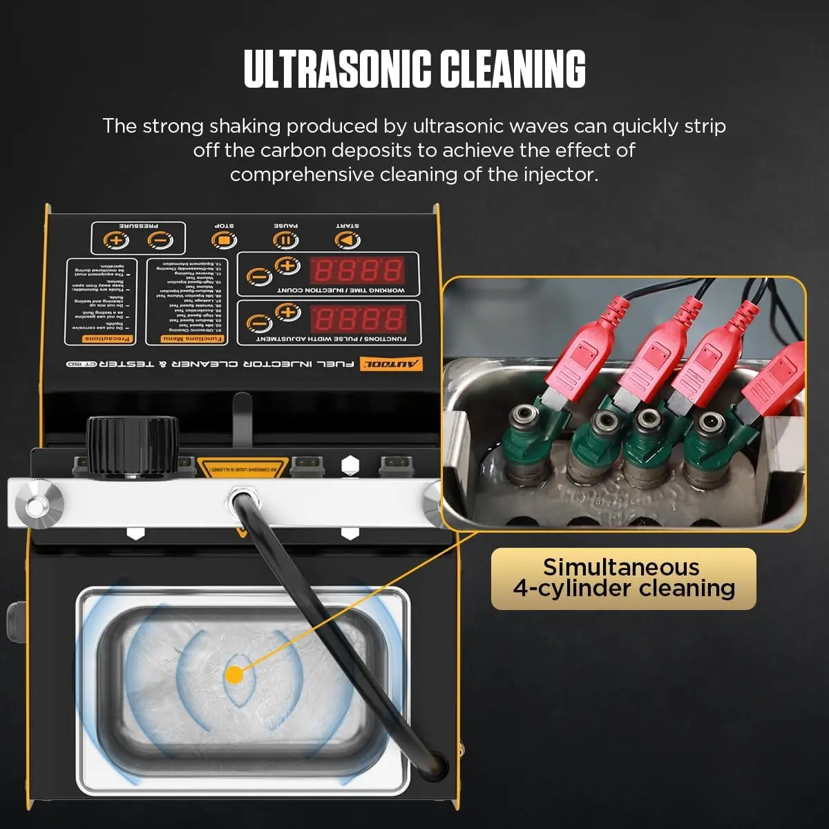 Ultrasonik Yakıt Enjektörü Tem - Fuel Injector Tester incelemesi ve fiyatı
