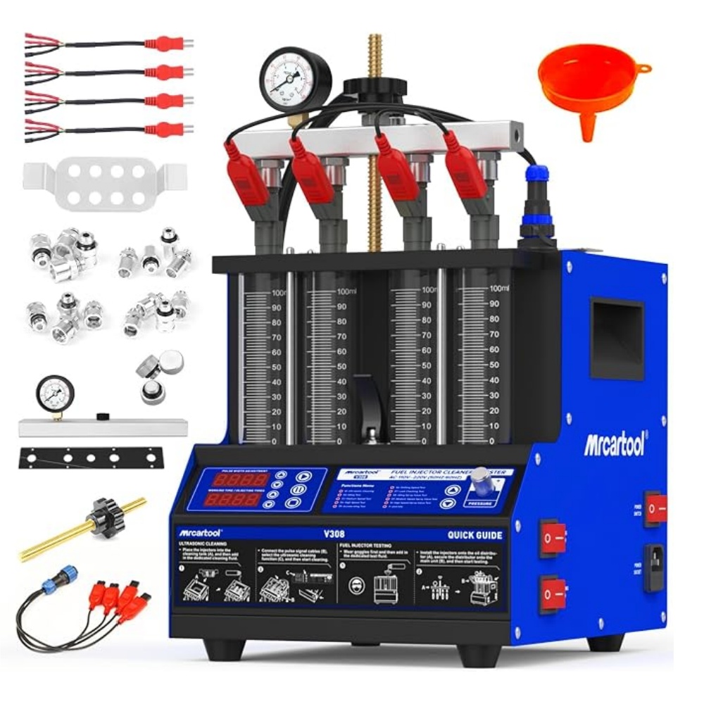 V308 Yakıt Enjektörü Temizleme - Fuel Injector Tester incelemesi ve fiyatı