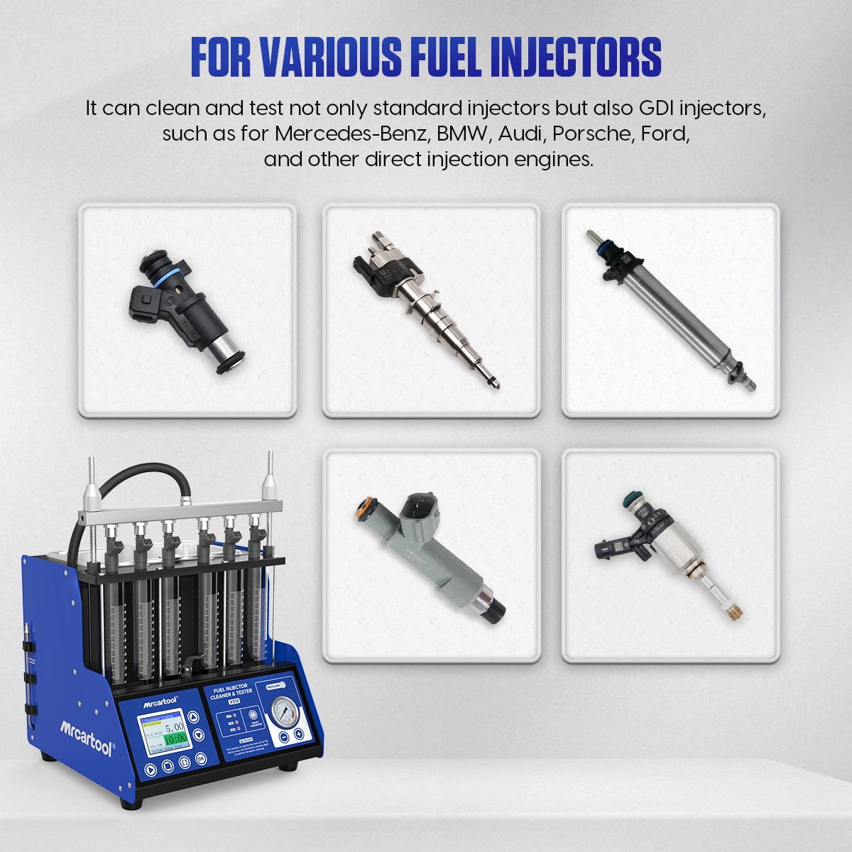MR CARTOOL V310 Yakıt Enjektör - Fuel Injector Tester incelemesi ve fiyatı
