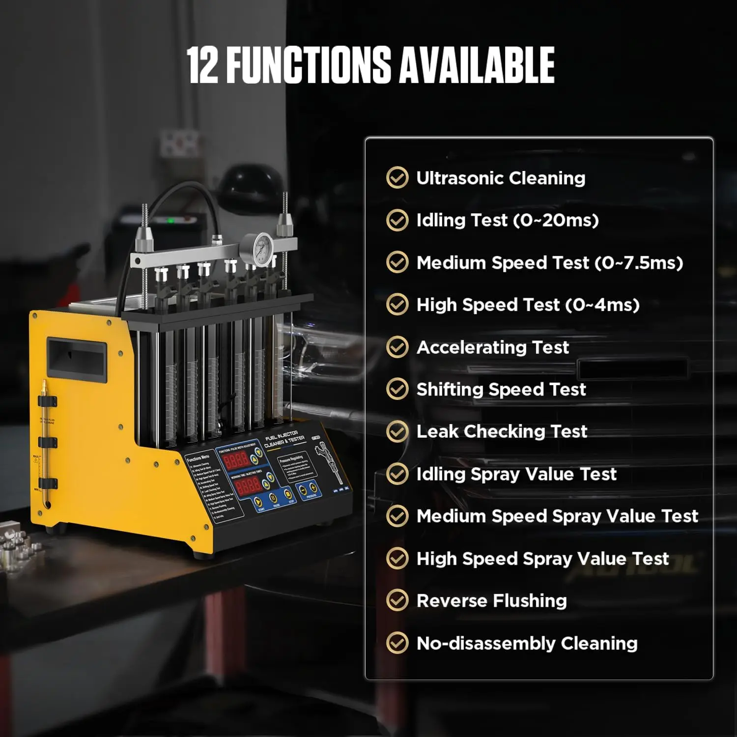 CT200 Yakıt Enjektörü Temizley - Fuel Injector Tester incelemesi ve fiyatı